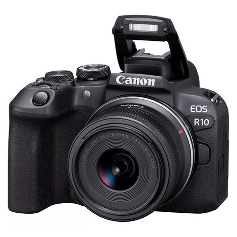 Canon EOS | R10 | RF-S 18-45mm F4.5-6.3 IS STM lens | Black - 3